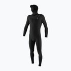 Vyriškas plaukimo kostiumas O'Neill Hyperfreak 4/3+ mm Chest Zip with Hood black/black
