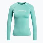 Moteriški plaukimo marškinėliai ilgomis rankovėmis O'Neill Basic Skins Rash Guard light/aqua