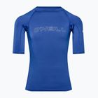 Vaikiški plaukimo marškinėliai O'Neill Basic Skins Rash Guard pacific