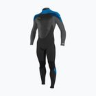 Vaikiškas plaukimo hidrokostiumas O'Neill Epic 3/2 Back Zip Full black/graphite/bali blue/deep sea