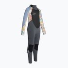 Moteriškas plaukimo kostiumas O'Neill Girls Epic 5/4 Back Zip Full graphite/dahlia/infinity