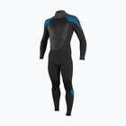 Vyriškas plaukimo hidrokostiumas O'Neill Epic 5/4 mm Back Zip Full black/graphite/bali blue