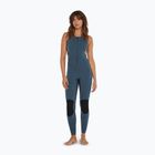 Moteriškas plaukimo hidrokostiumas O'Neill Bahia 1.5mm Front Zip copen blue/painted tropics/copen blue
