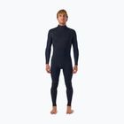 Vyriškas plaukimo kostiumas O'Neill Hyperfreak Fire 4/3+ mm Back Zip Full black/black