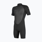 Vyriškas plaukimo kostiumas O'Neill Reactor-2 2mm Back Zip SS Spring HJ5 black/black
