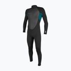 Vyriškas plaukimo kostiumas O'Neill Reactor-2 3/2 Back Zip Full HJ5 black/tide pool