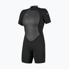 Moteriškas plaukimo kostiumas O'Neill Reactor-2 2mm Back Zip SS Spring IS7 black/black