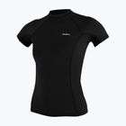 Moteriški plaukimo marškinėliai O'Neill Basic Skins Rash Guard SS black