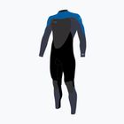 Vaikiškas plaukimo kostiumas O'Neill Youth Epic 4/3 mm Back Zip Full black/slate/bali blue
