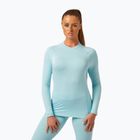 Moteriški termoaktyvūs marškinėliai ilgomis rankovėmis  Surfanic Cozy Crewneck clearwater blue