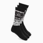 Slidinėjimo kojinės Surfanic Pro Tech  3 pak Fairisle black