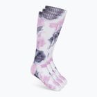 Moteriškos slidinėjimo kojinės Surfanic Pro Tech 3Pk Watercolour Sock pink purple