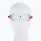 Speedo Futura Biofuse Flexiseal lavos raudonos/skaidrios spalvos plaukimo akiniai 68-11313B991