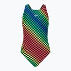 Speedo Allover Leaderback vaikiškas vientisas maudymosi kostiumėlis 68-12377F372