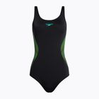 Speedo Placement Muscleback moteriškas vientisas maudymosi kostiumėlis juodas 68-08694