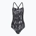 Moteriškas vientisas plaukimo kostiumas Speedo Allover Rippleback black