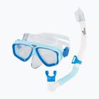 Paviršinio nardymo rinkinys Speedo Adventure cool blue/clear