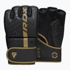 Grappling pirštinės RDX Grappling F6 golden