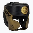 Bokso šalmas RDX L1 Mark Pro Cheek Boxing Training Head Guard golden