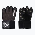 Treniruočių pirštinės RDX T2 Half brown