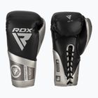 Bokso pirštinės RDX K1 Mark Pro Fight Boxing silver