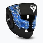 Bokso šalmas RDX New Aura F17 Head black/blue