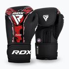 Bokso pirštinės RDX Boxing New Aura F17 black/red