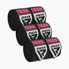 Bokso raiščiai RDX Hand Wraps RB 3 poros 450 cm black