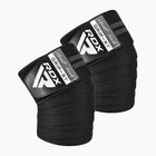 Kelių apsaugos RDX KR11 Gym Knee Wrap black/grey