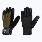 Treniruočių pirštinės RDX W1F Full Finger army green