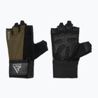 Treniruočių pirštinės RDX W1H Gym Workout army green