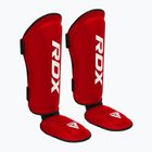 Blauzdų ir pėdų apsaugos RDX T1 Shin Instep Molded King red/white