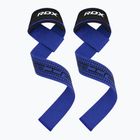 Svorių kilnojimo dirželiai RDX S4 Weightlifting Wrist Straps blue