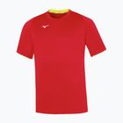Vaikiški treniruočių marškinėliai Mizuno Core SS red/yellow fluo