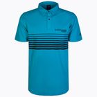 Vyriški žvejybiniai marškinėliai Drennan Aqua Line Polo blue CSDAP205