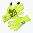 Vyriškos dviračių pirštinės Endura FS260-Pro Nemo Glove II hi-viz yellow