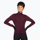 Moteriški dviračių marškinėliai ilgomis rankovėmis Endura Xtract Roubaix aubergine