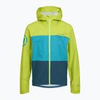 Vyriška dviračių striukė Endura Singletrack II Waterproof lime green