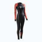 Moteriškas triatlono hidrokostiumas ZONE3 Venture black/orange