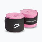 Bokso raiščiai Boxraw Hand Wraps pink