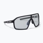 Akiniai nuo saulės Endura Mullet Photochromic matt black/silver flash mirror