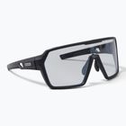 Akiniai nuo saulės Endura Singletrack Photochromic black/photochromic silver flash mirror/ambe