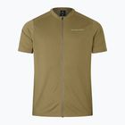 Vyriški dviračių marškinėliai Endura Loop Zipped tweed green