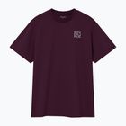 Dviračių marškinėliai Endura Stacked Logo Graphic Tee black cherry