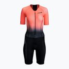 Moteriškas triatlono kostiumas HUUB Commit Long Course Suit black/coral