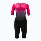 Moteriškas triatlono kombinezonas HUUB Collective Tri Suit black/rose fade