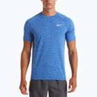 Vyriški treniruočių marškinėliai Nike Heather navy blue NESSA589-494