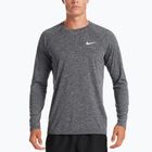 Vyriškos treniruočių kelnės su ilgomis rankovėmis Nike Heather black NESSA590-001