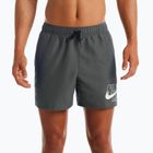 Vyriški maudymosi šortai Nike Logo Solid 5" Volley pilkos spalvos NESSA566-018