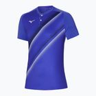 Vyriški teniso polo marškinėliai Mizuno Shadow violet blue